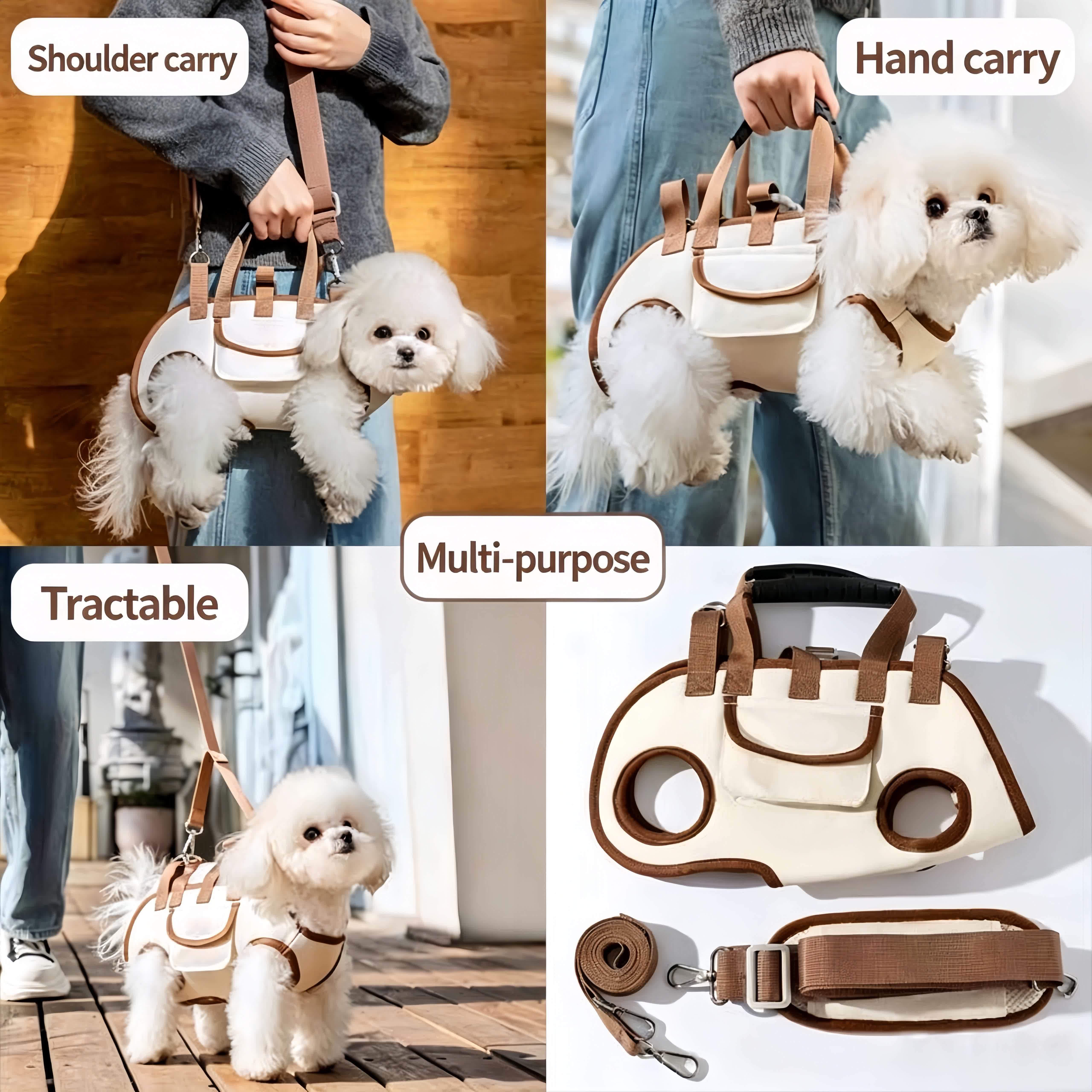 Heeipaw Breathable Cat Carrier Backpack – Foldable Pet Travel Bag For Cats, Comfortable Portable Carrier For Outdoor Adventures - image 6