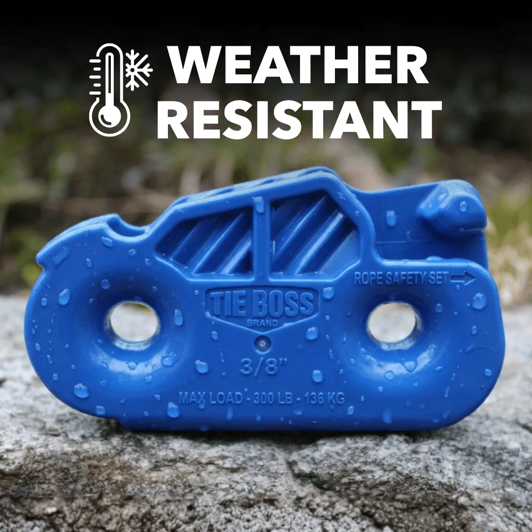 Tie Boss Weather-Resistant Rope Safety Set