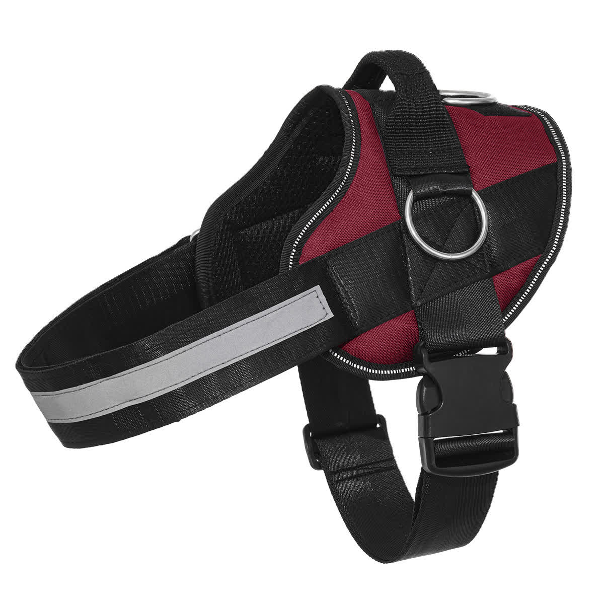 Heeipaw No-Pull Dog Harness & Leash Set – Breathable Reflective Adjustable Walking Vest - Red - 2XL - image 9