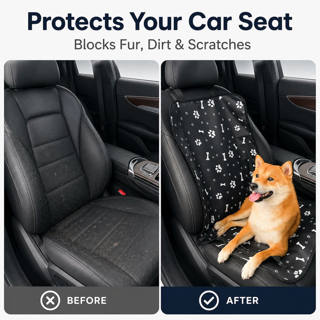 Heeipaw Carsafe Waterproof Dog Car Seat Mat – Protective Travel Pad For Dogs & Cats - image 6