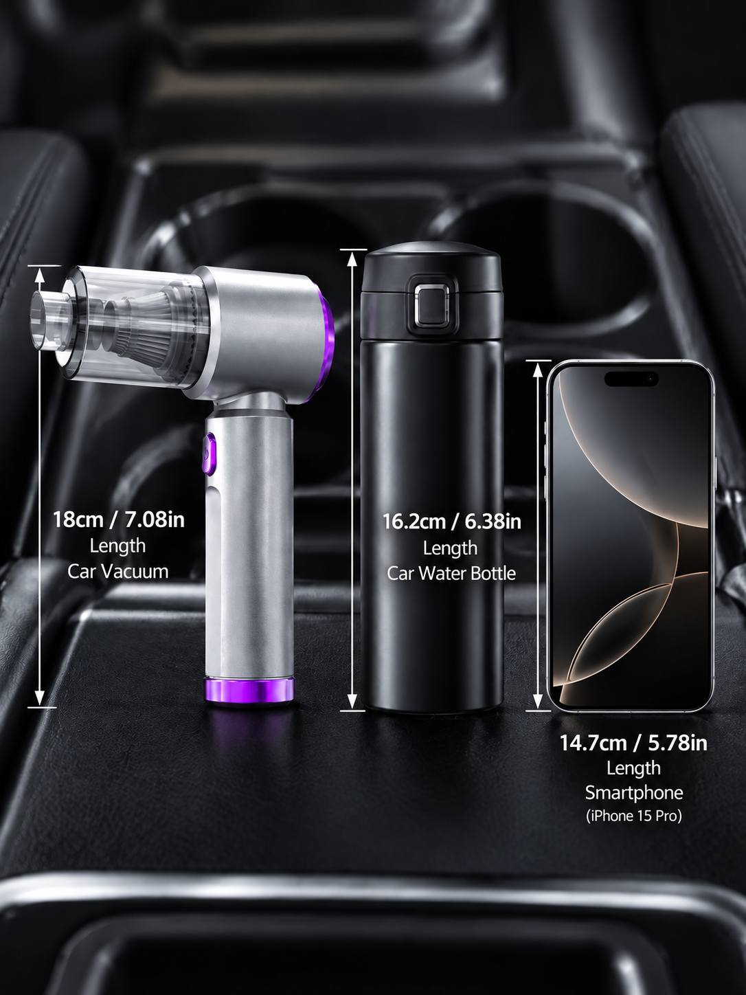 32,000Pa Powerful Cordless Car Vacuum Cleaner