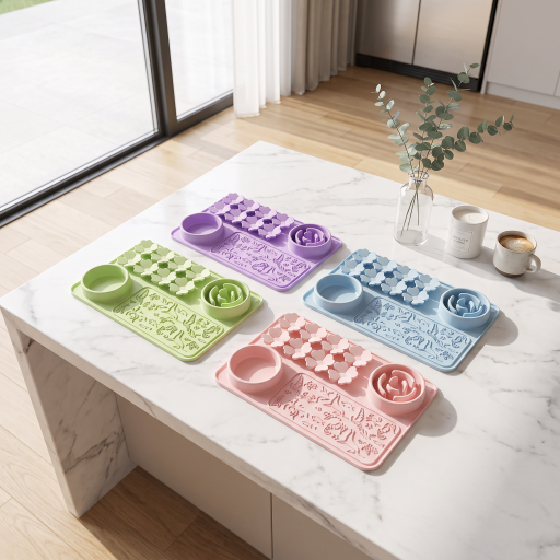 Heeipaw Silicone Lick Mat Slow Feeder For Dogs & Cats | Interactive Feeding Bowl - image 6