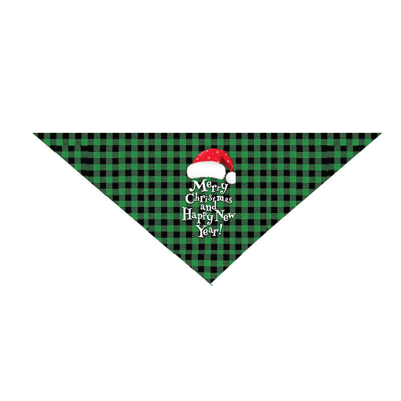 Heeipaw Christmas Dog Bandana – Festive Plaid Pet Scarf For Dogs & Cats  - image 11