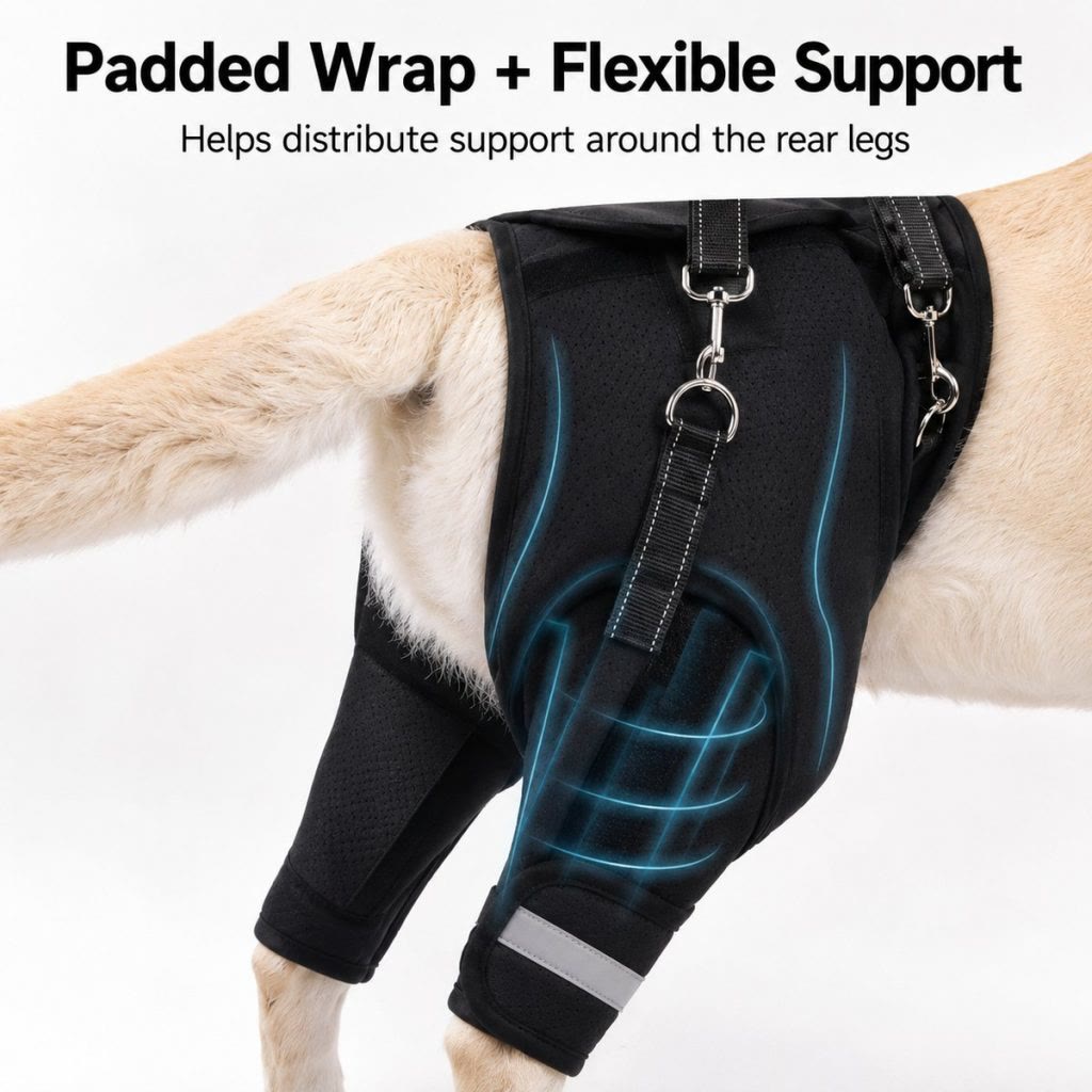 Heeipaw Mobility Support Dog Harness – Rear Leg Lift Aid For Senior & Recovery Dogs - image 4