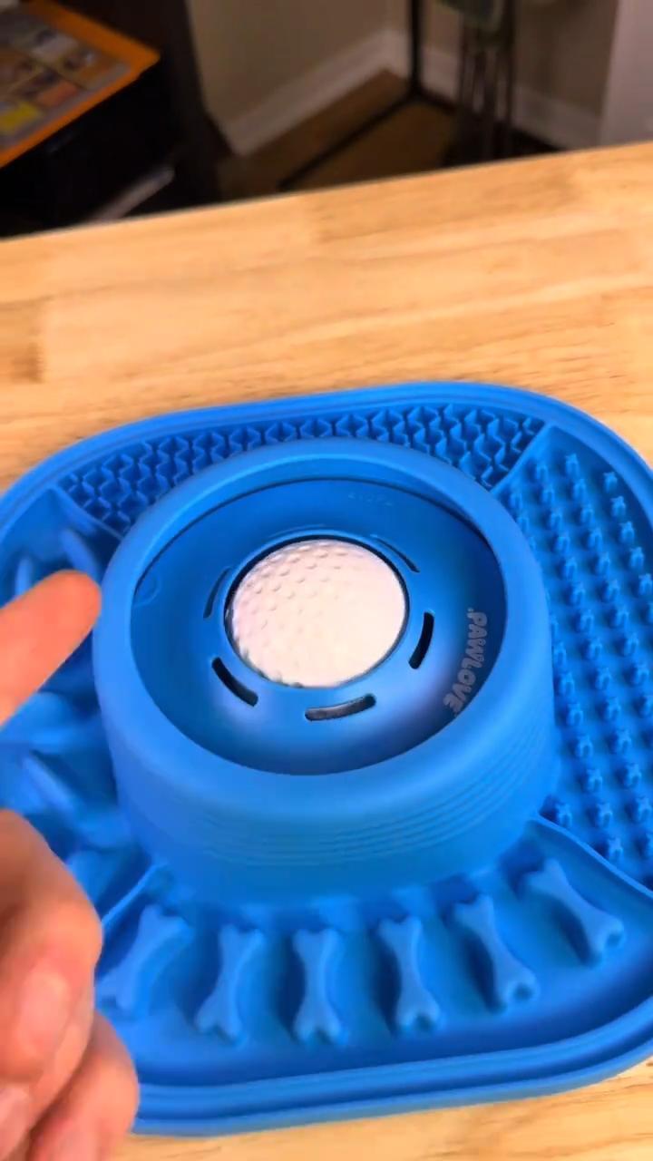 Heeipaw Silicone Lick Bowl – Slow Feeder Enrichment Bowl for Dogs & Cats