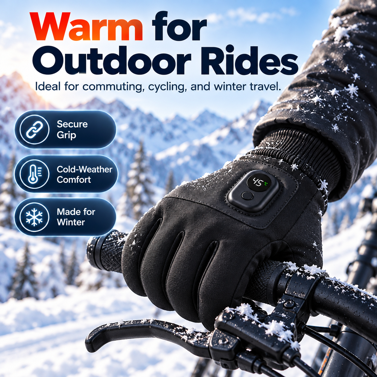 Heated gloves product detail image 20
