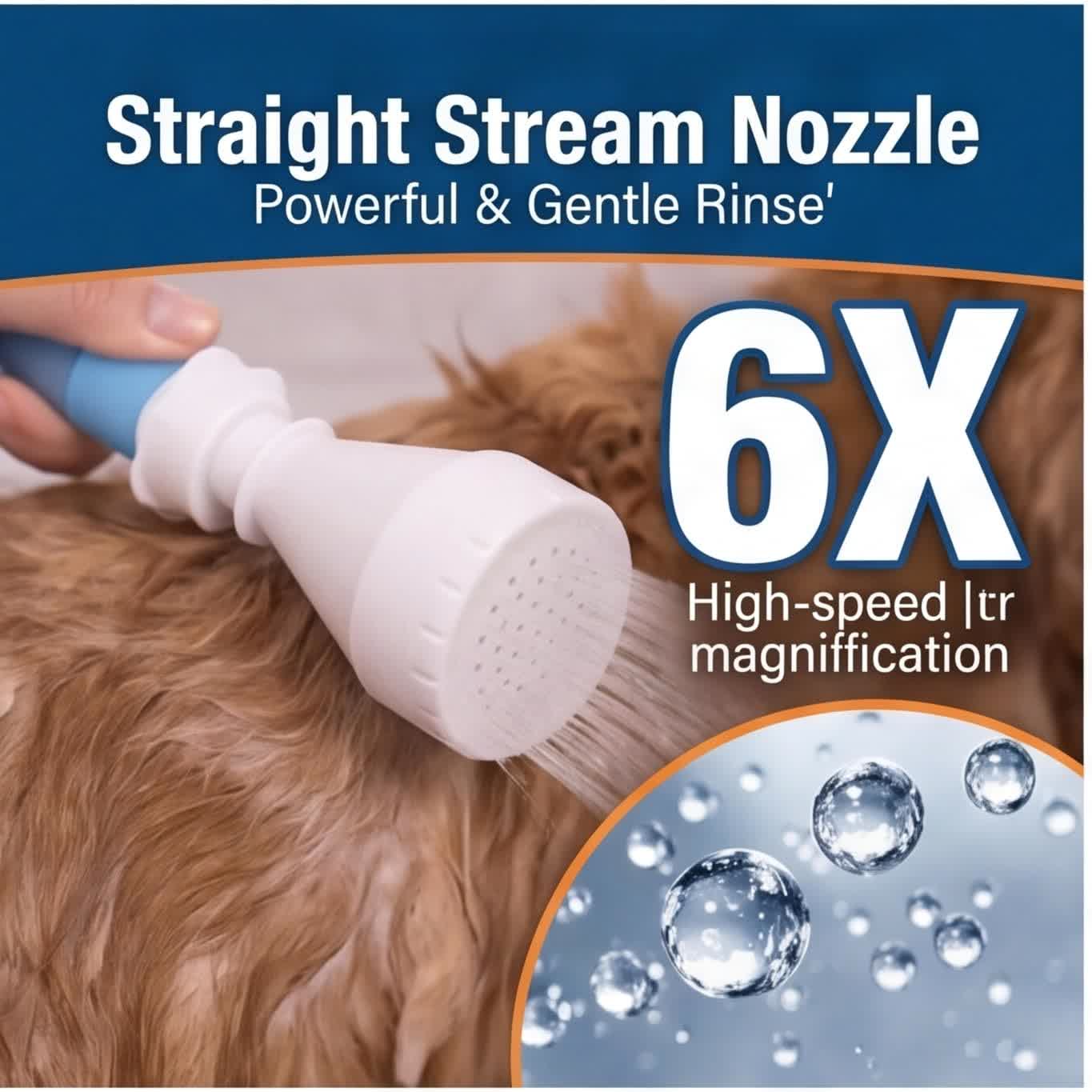 Heeipaw Silicone Pet Shower Hose Attachment, Flexible Dog Bath Sprayer Connector for Easy Grooming & Washing - image 7