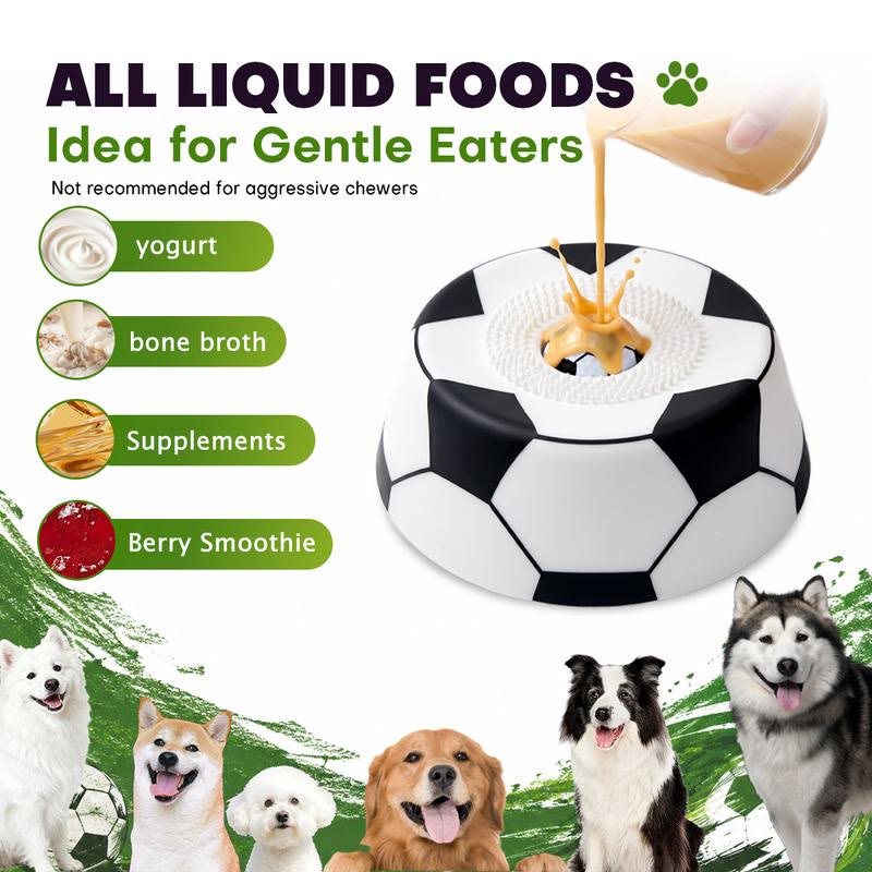 Heeipaw Soccer-style Slow Feeder Dog Lick Bowl – Anti-slip Interactive Dog Enrichment Toy For Healthy Eating & Stress Relief - image 5