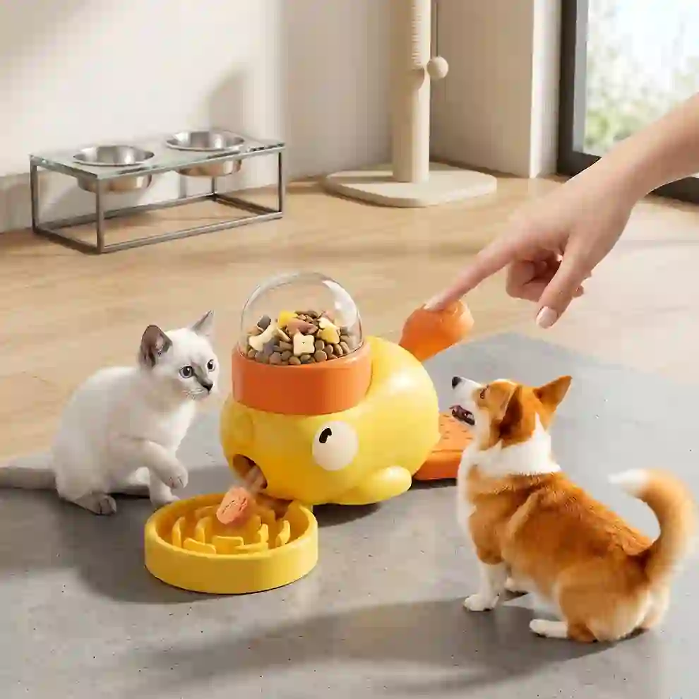 Heeipaw Interactive Treat Toy – Smart Food Dispensing Toy for Cats & Dogs - image 3