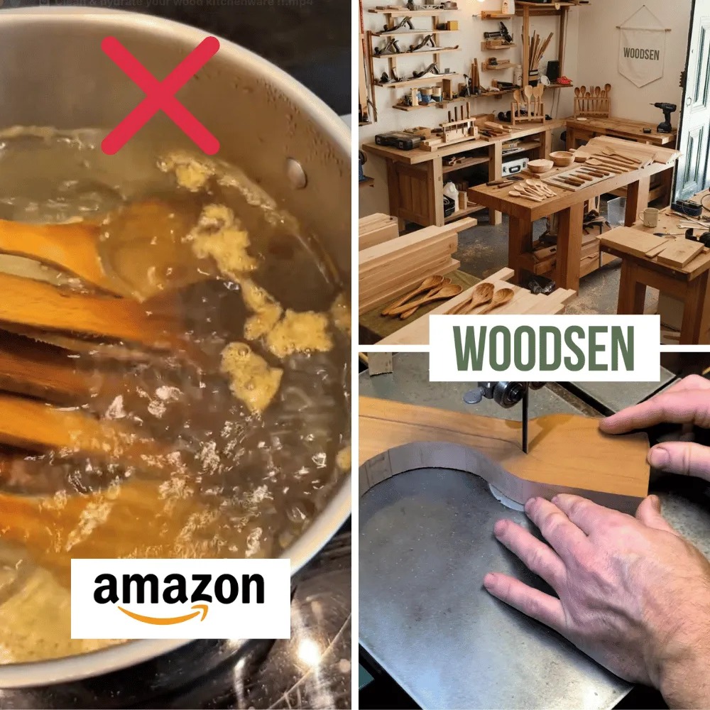Natural Acacia Wood Kitchen Utensils Durability and Quality