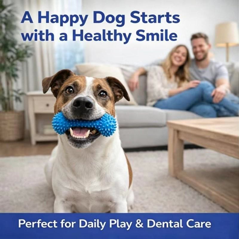 Heeipaw Adjustable neck strap dog tooth cleaning chew stick, tooth cleaning bite stick, made of bite-resistant rubber - image 3