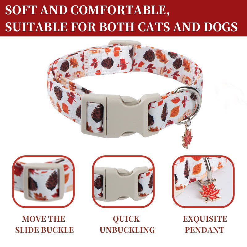 Heeipaw Stylish Dog Collar, Durable Adjustable Pet Collar for Small, Medium & Large Dogs - hazelnut - L - image 9