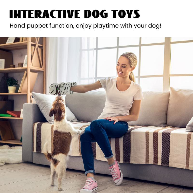 Heeipaw Mummy Plush Dog Toy, Interactive Hide-and-Seek Treat Puzzle with Squeaker for Cats & Dogs, Halloween Enrichment Toy for  - image 5