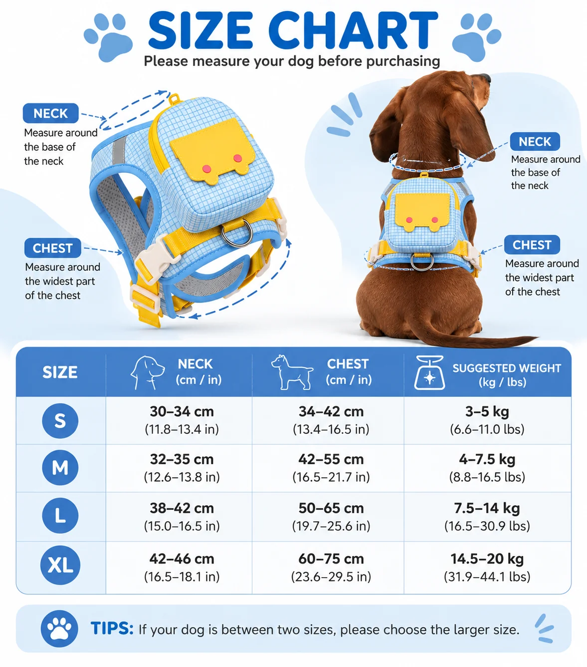 Reflective adjustable pet vest harness