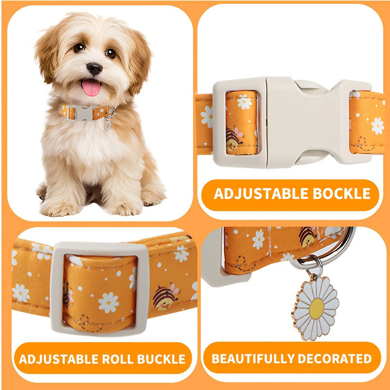 Heeipaw Stylish Dog Collar, Durable Adjustable Pet Collar for Small, Medium & Large Dogs - image 10