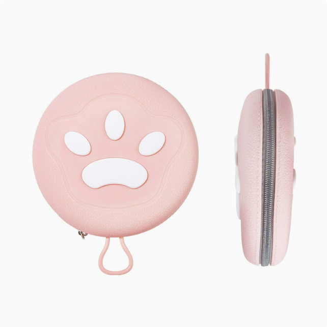 Heeipaw Portable Collapsible Pet Food & Water Bowl - Pink - 2-in-1 - image 11