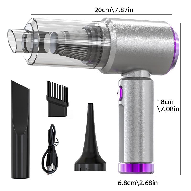 🌪️⚡ 32,000 Pa storm-force suction erases all dirt instantly!