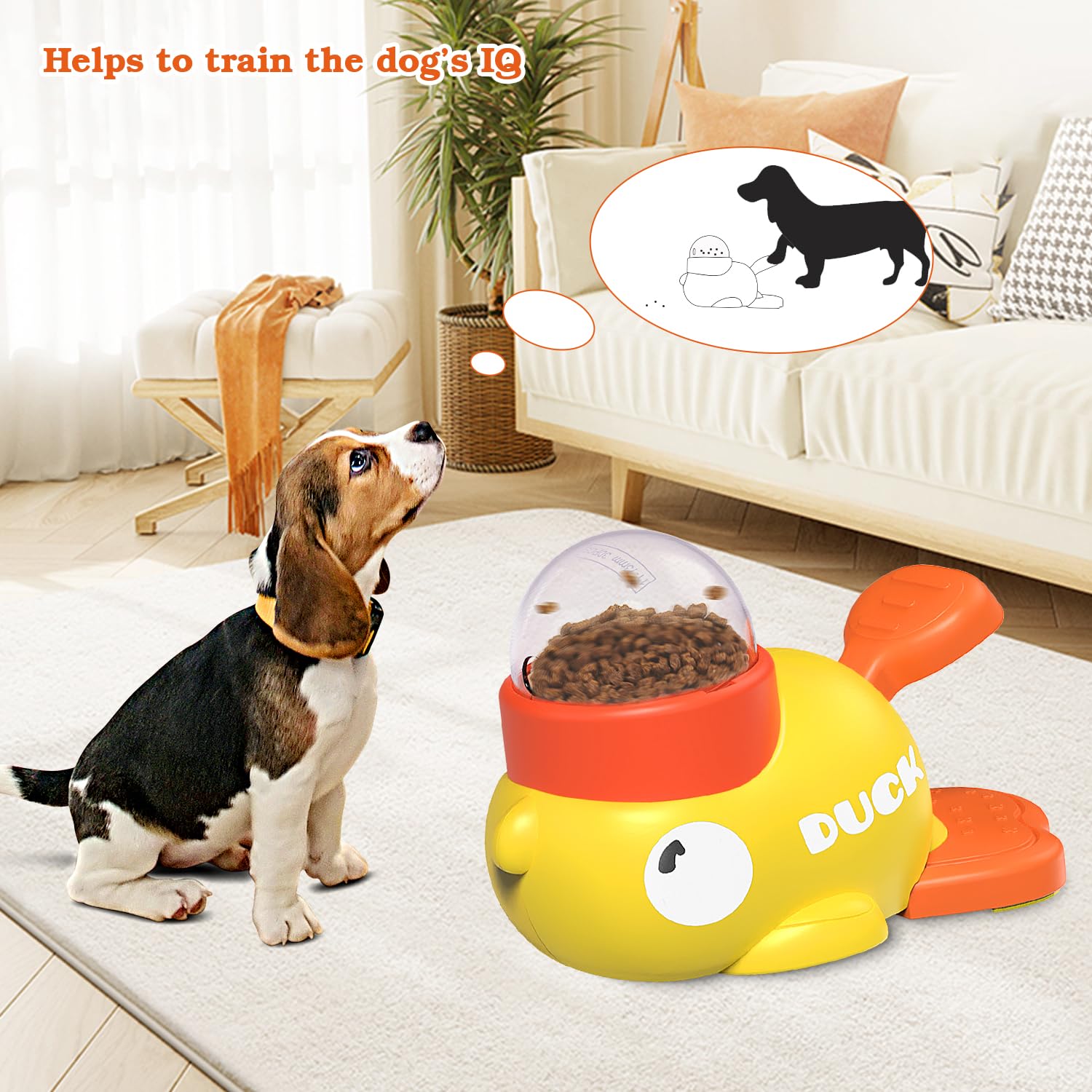 Heeipaw Interactive Treat Toy – Smart Food Dispensing Toy for Cats & Dogs