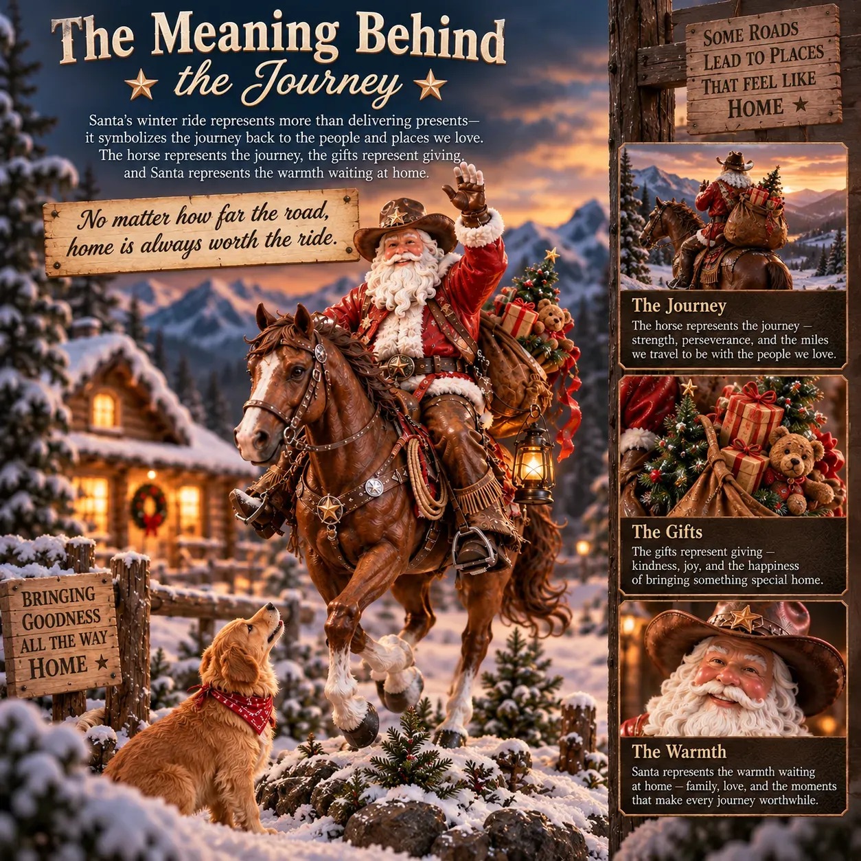 Cowboy Santa Details