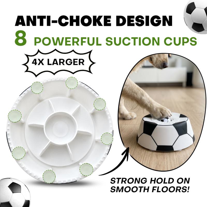 Heeipaw Soccer-style Slow Feeder Dog Lick Bowl – Anti-slip Interactive Dog Enrichment Toy For Healthy Eating & Stress Relief - image 6