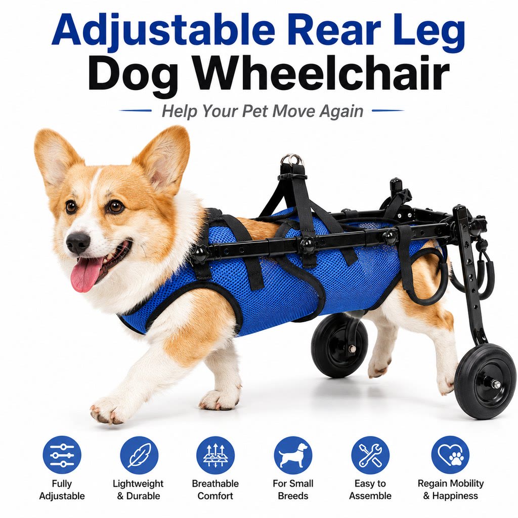 Heeipaw MoveCare Dog Wheelchair – Mobility Support Cart for Senior & Recovery Dogs - image 3
