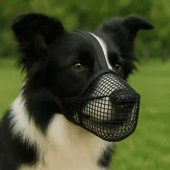 Heeipaw Adjustable Dog Muzzle, Breathable Anti-biting Dog Mouth Guard, Comfortable Pet Muzzle For Barking Control, Chewing Prevention & Safe - image 5