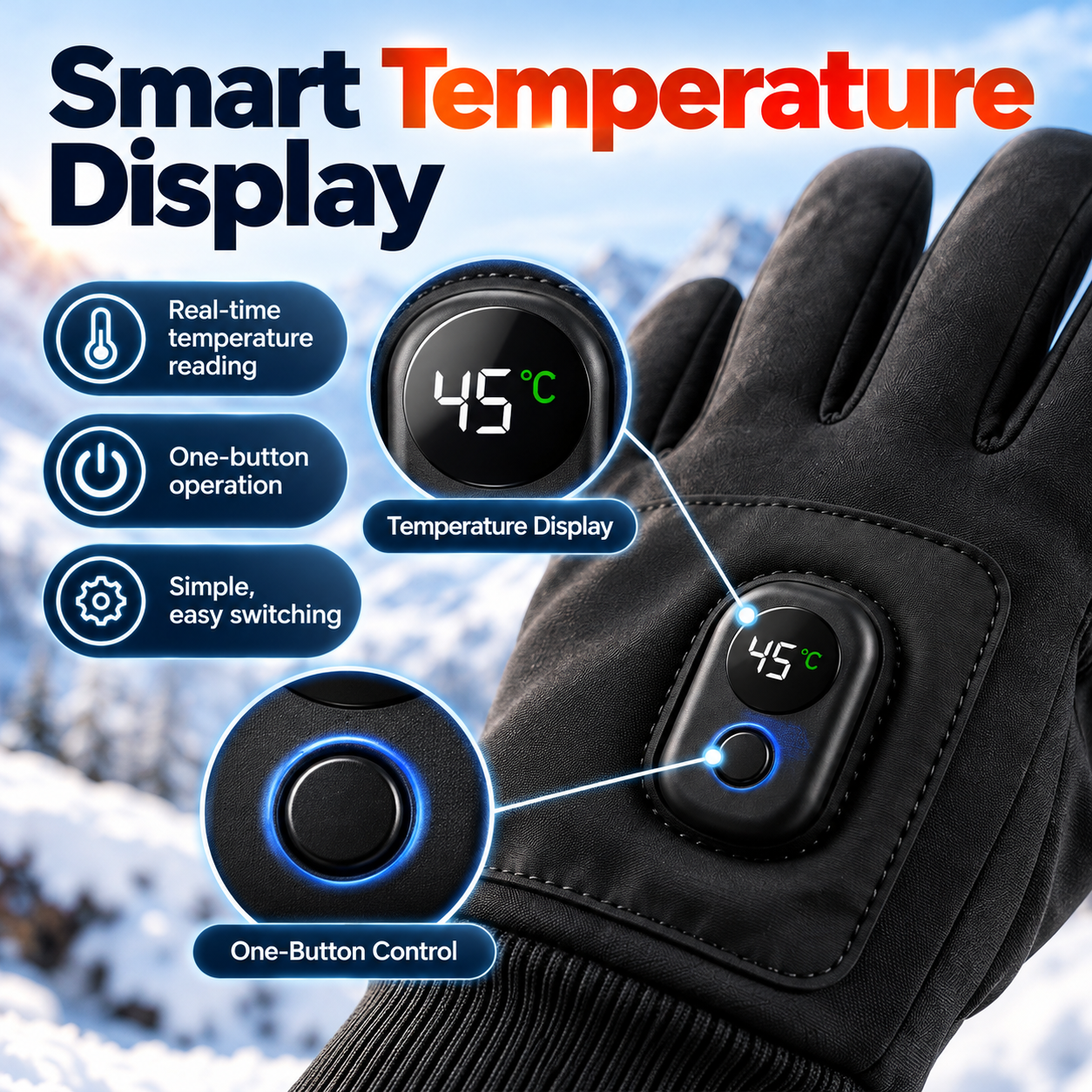 Heated gloves product detail image 21