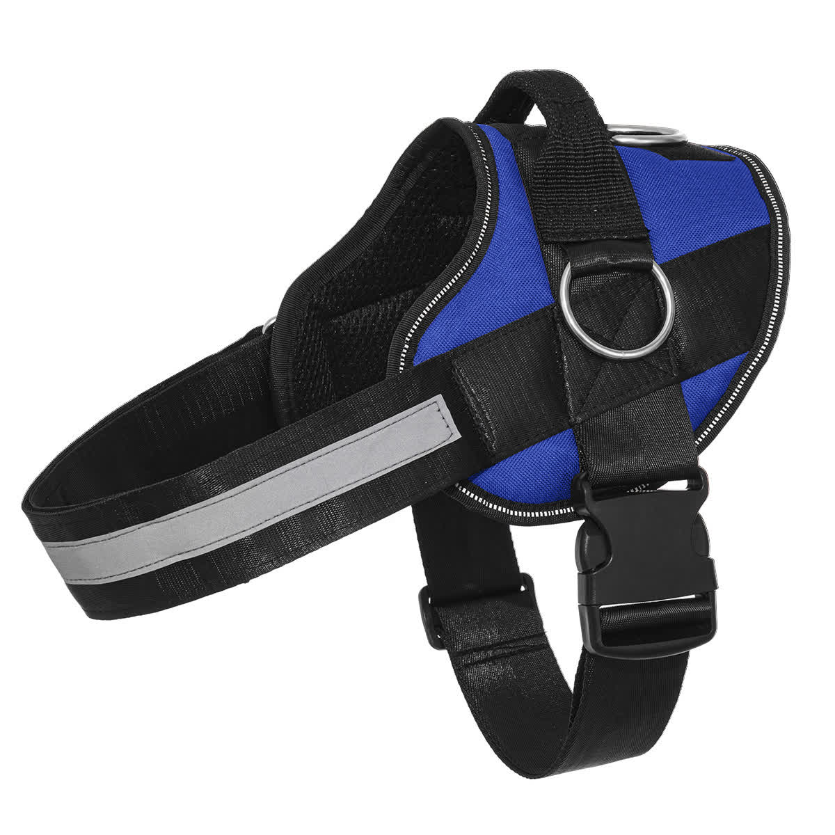 Heeipaw No-Pull Dog Harness & Leash Set – Breathable Reflective Adjustable Walking Vest - Blue - 2XL - image 11