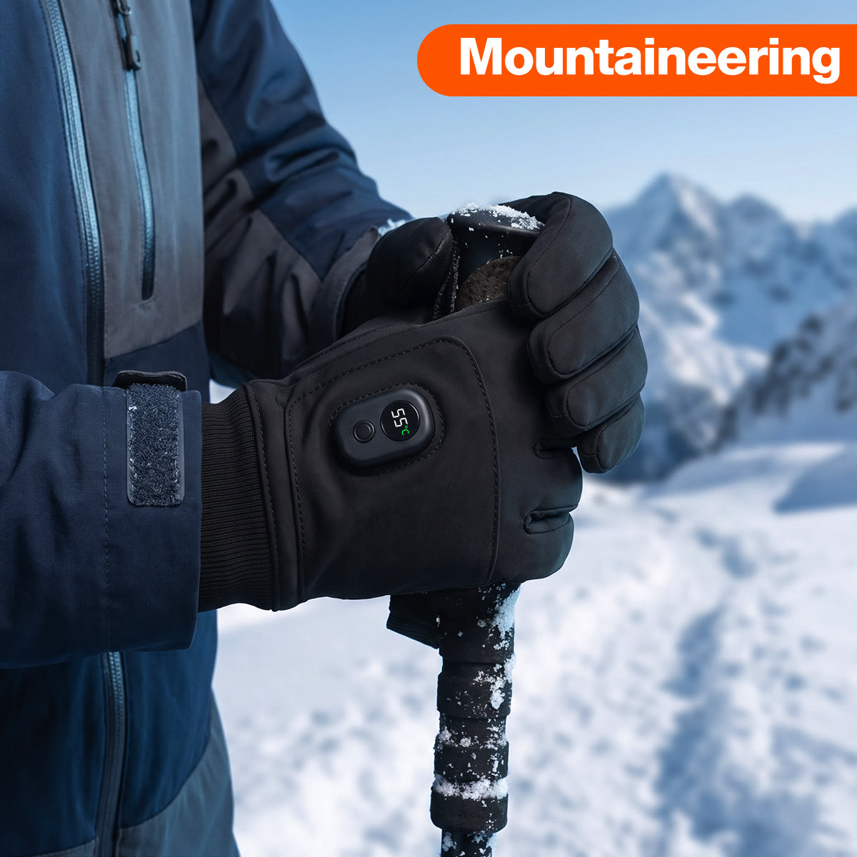 Rechargeable Heated Gloves with Smart Temperature Control – Long Battery Life, Warm Winter Gloves for Office, Gaming & Outdoor A - image 6