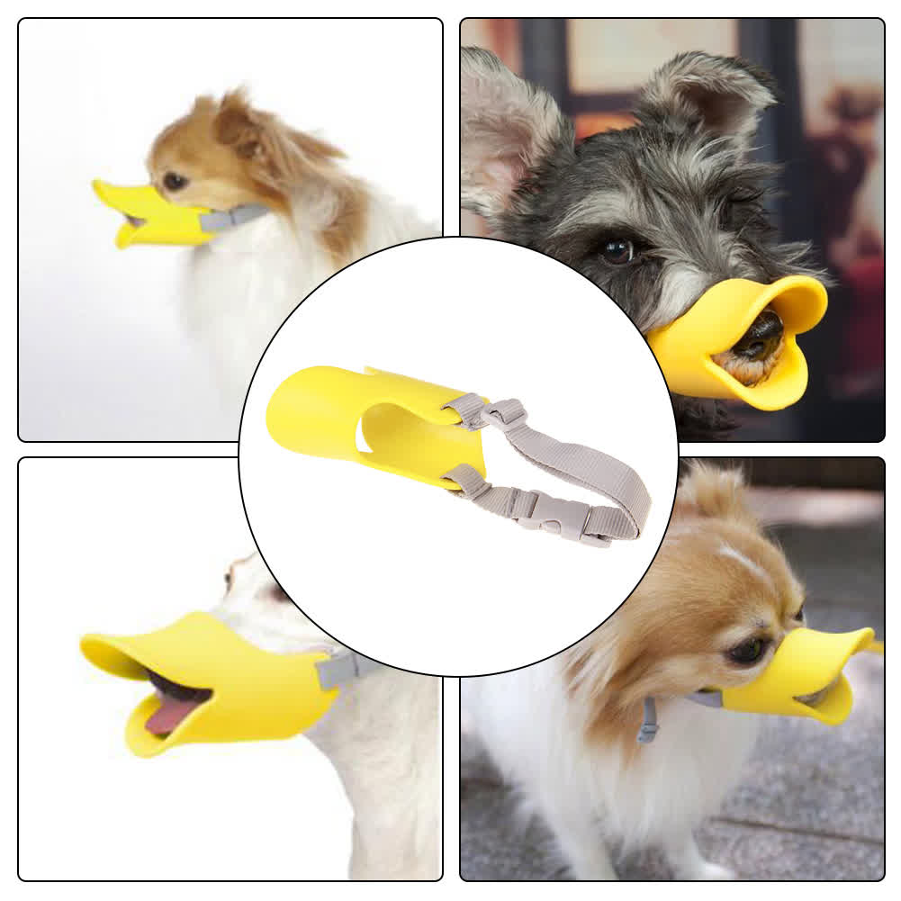Heeipaw Silicone Dog Muzzle – Soft Duckbill Anti-Bite Muzzle for Walking & Scavenging Prevention - image 3