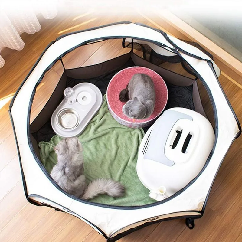 Heeipaw portable dog and cat playpen