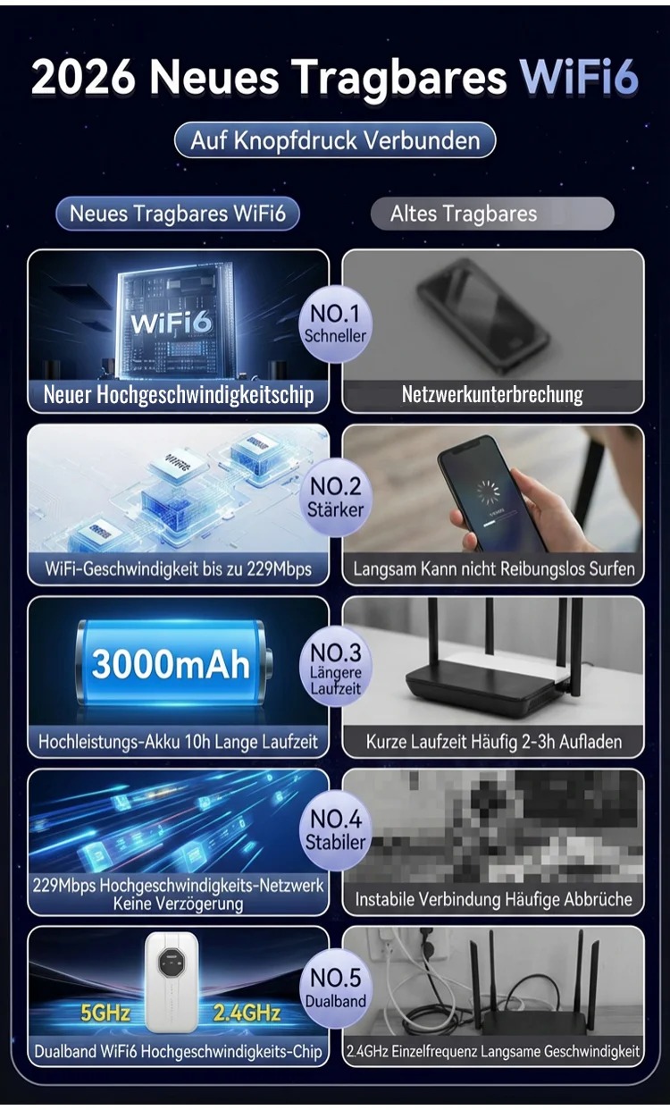 Portable wireless device product details