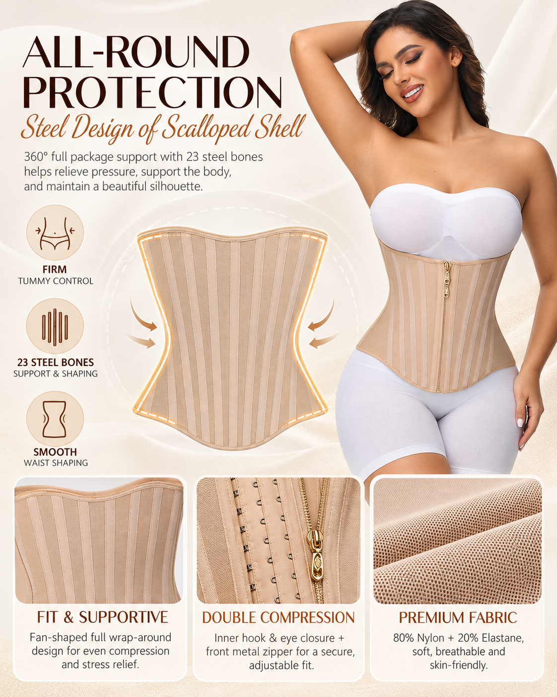 Waist Trainer Size and Fit Guide