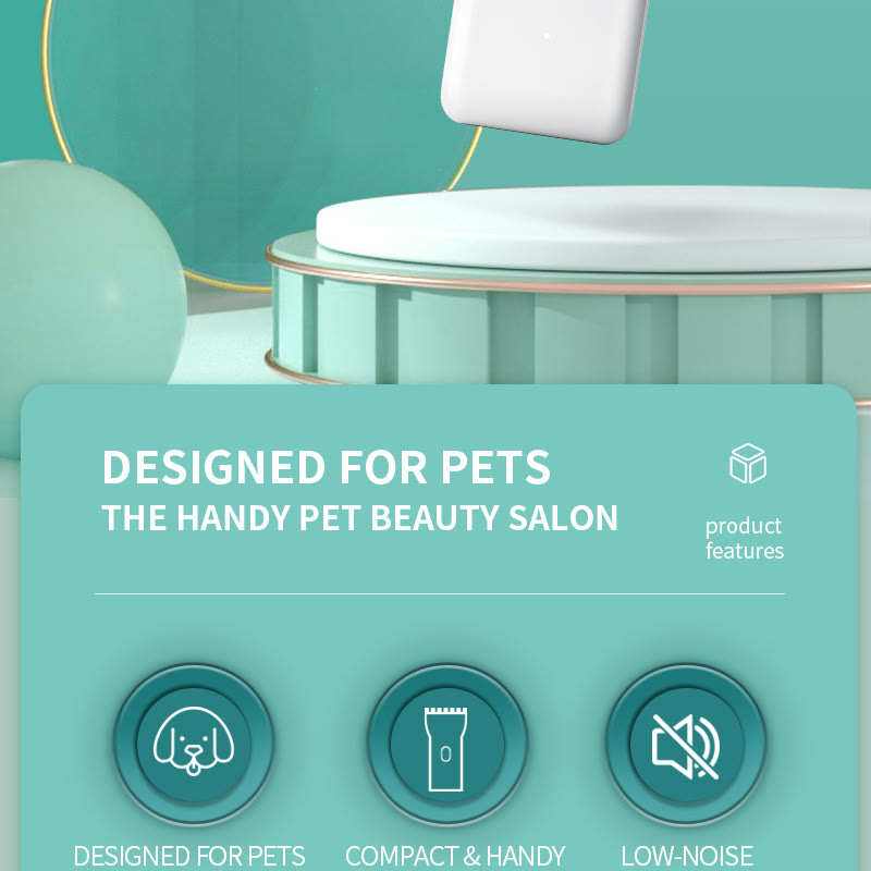 Heeipaw Professional Pet Grooming Clipper, Low Noise Waterproof Dog & Cat Hair Trimmer, Electric Shaver for Home Grooming - image 24