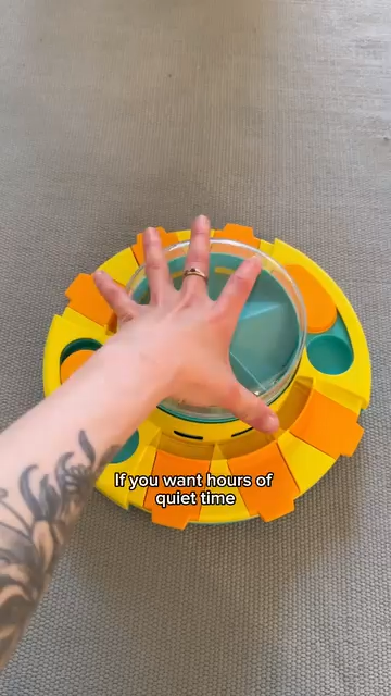 Heeipaw Interactive Treat Dispenser – Puzzle Reward Toy for Dogs