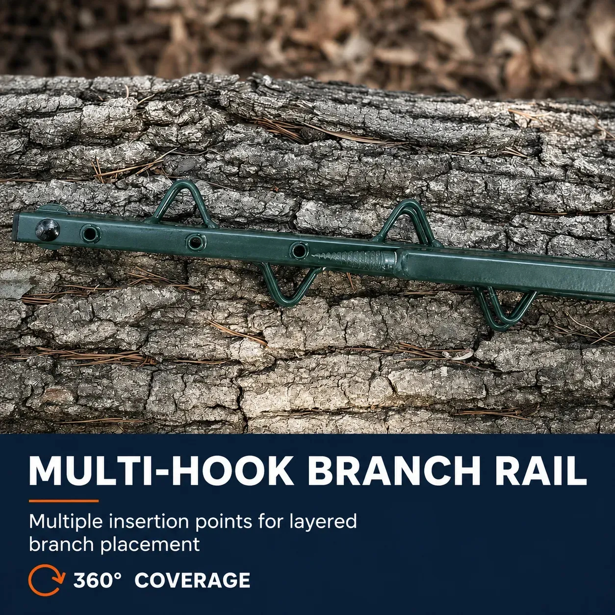 Multi-Hook Hunting Branch Screen Strategic Bracket