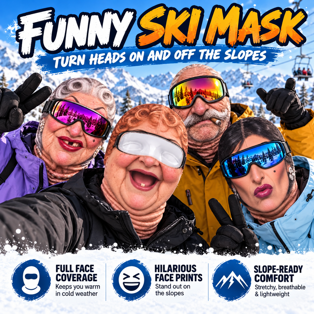 Personalized ski mask product detail 1