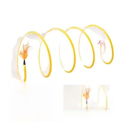 Heeipaw Cat Exercise Toy – Interactive Play Tunnel with Wand Toy for Cats, Helps Reduce Boredom & Burn Energy - image 5
