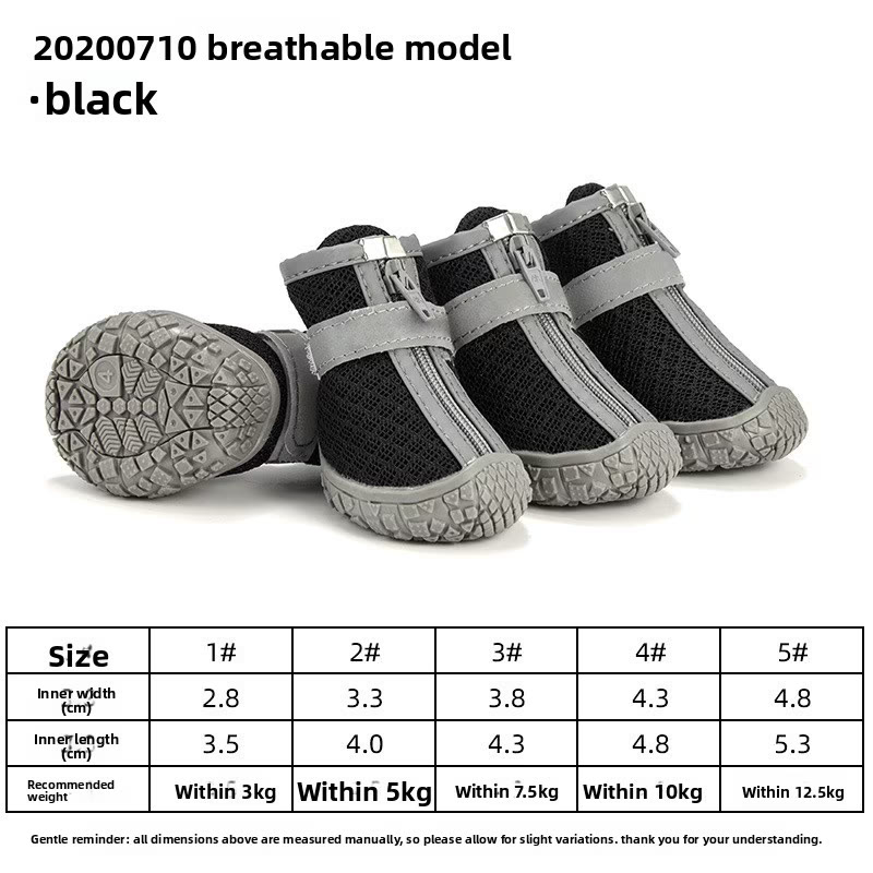 Heeipaw Waterproof Dog Shoes, Non-Slip Paw Protectors for Outdoor Walking, Durable Boots for Small Dogs & Puppies - image 5