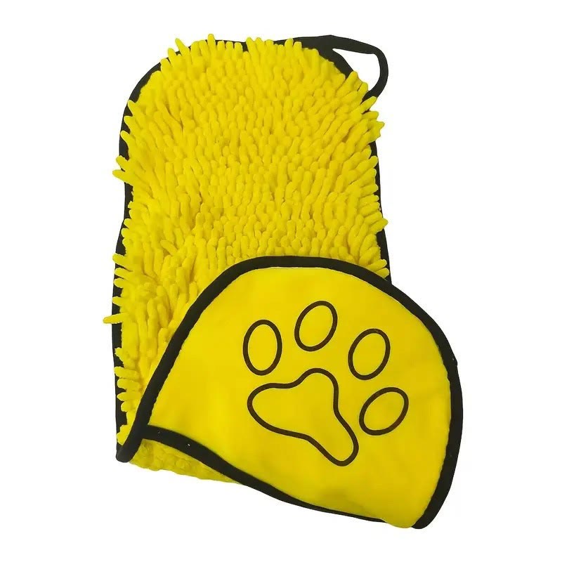 Heeipaw Muddy Mat Doggy Dryer Shammy Towel - Yellow - image 10