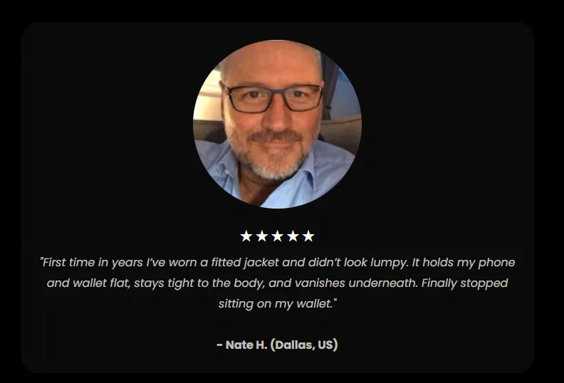 Product Testimonial and Brand Benefits