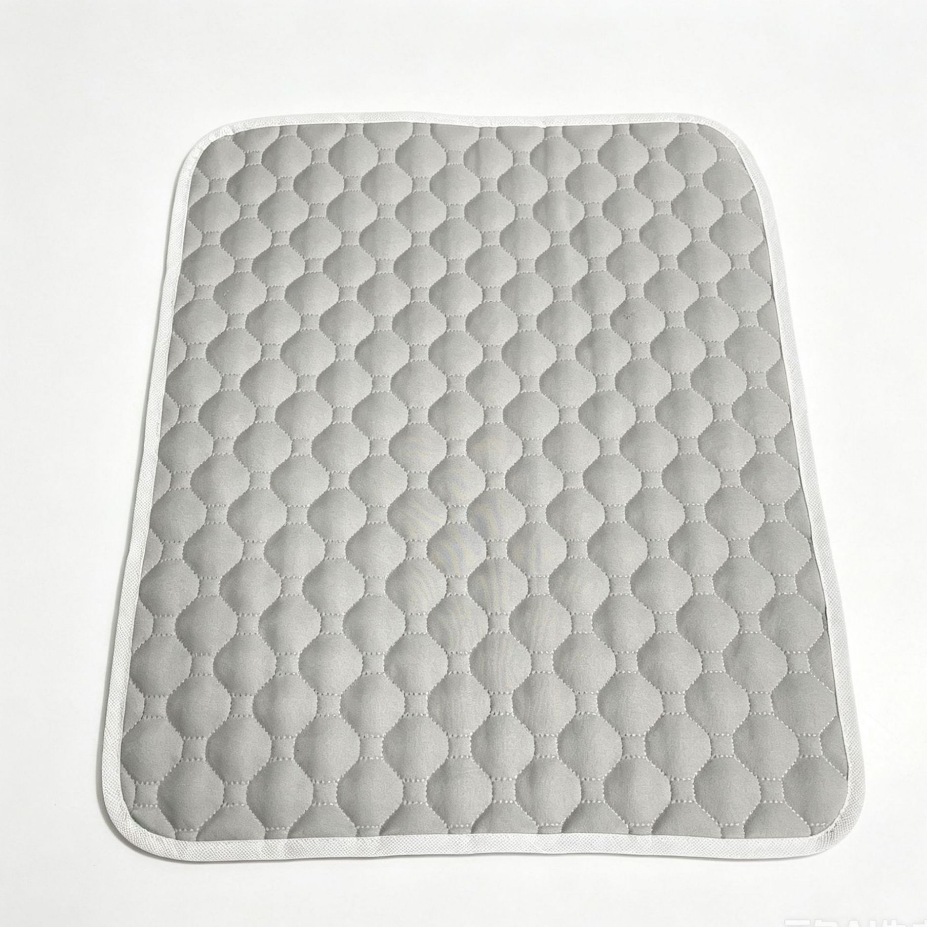Heeipaw All-season Cooling Dog Bed, Machine Washable Pet Sleeping Mat For Dogs & Cats, Breathable Summer Cooling Pad, Comfortable Pet Cushion - Size XXL (145 × 105 cm) - Light Gray - image 6