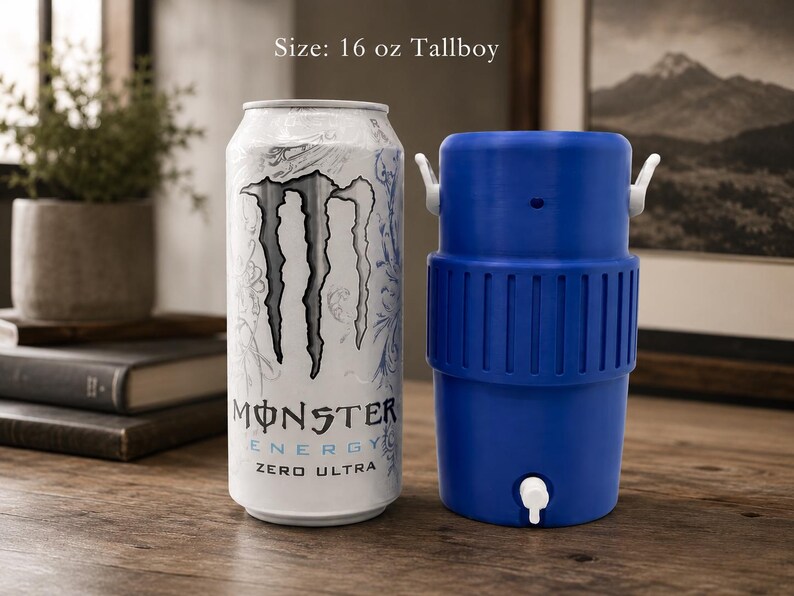 Custom 3D Raised College Mascot Insulated Can Cooler, Personalized Team Logo Drink Holder For Football Tailgates