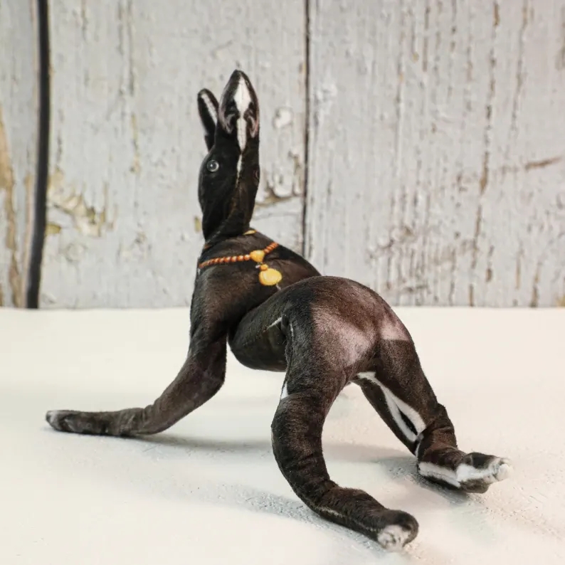Custom Pet Photo Bendable Plush Doll, Personalized Dog Cat Re-Poseable Funny Pet Portrait Figurine