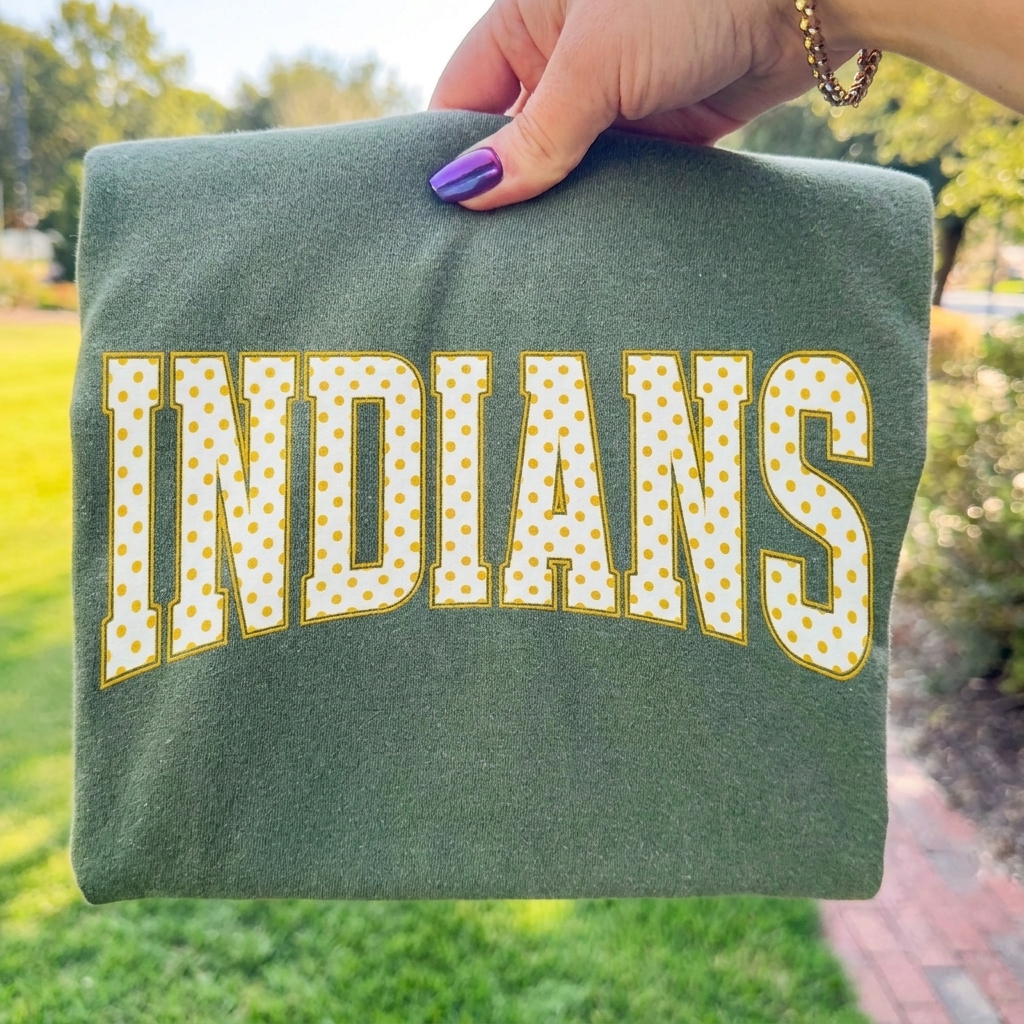 Retro Sparkle Mascot Spirit Apparel