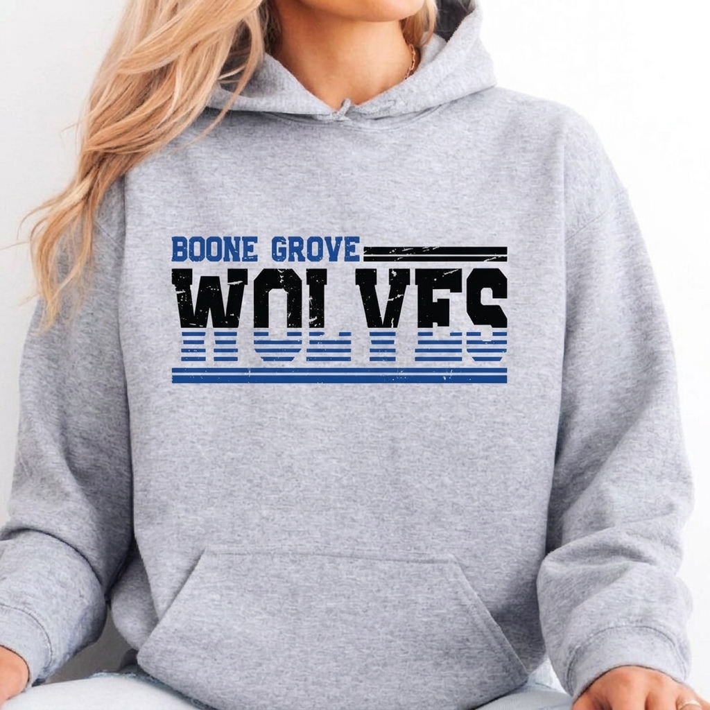 Custom Mascot Vintage Distressed Sweatshirt Game Day College Crewneck