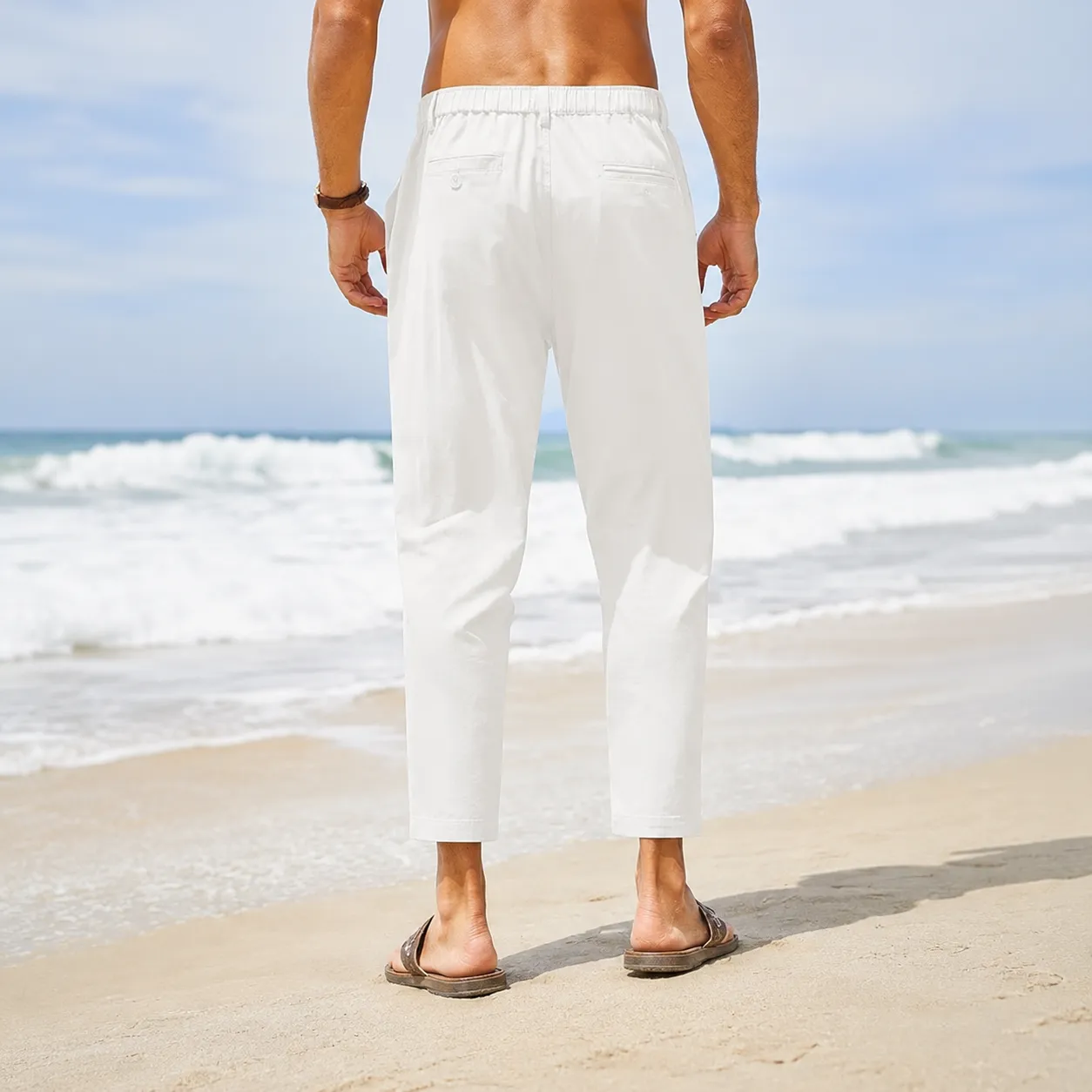 Men's Lightweight Cotton Linen Pants