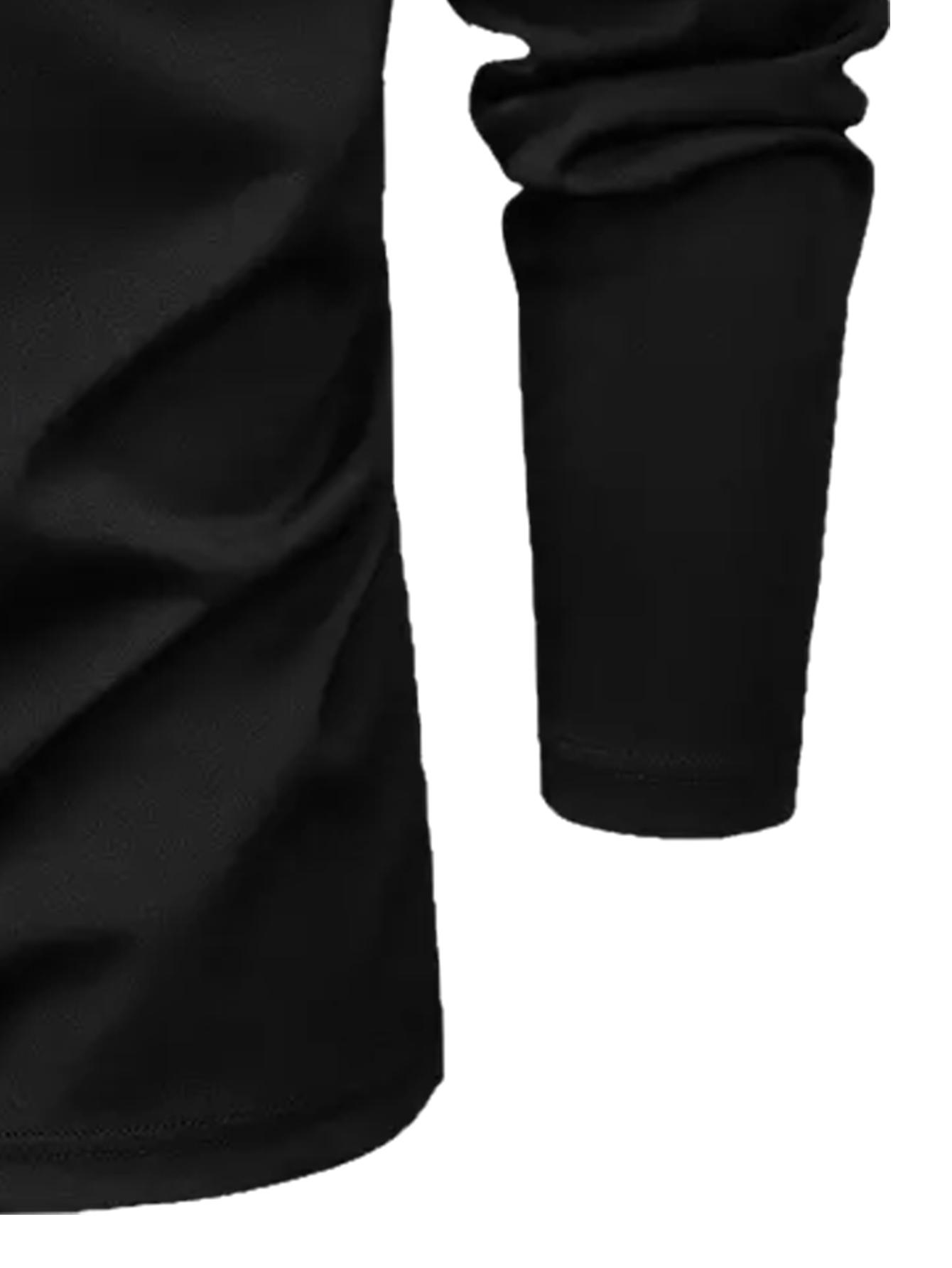 5-Pack Men’s Long Sleeve Tees - Soft Fabric, Multi-Colors for Daily Wear & Gym Workouts | High Value!