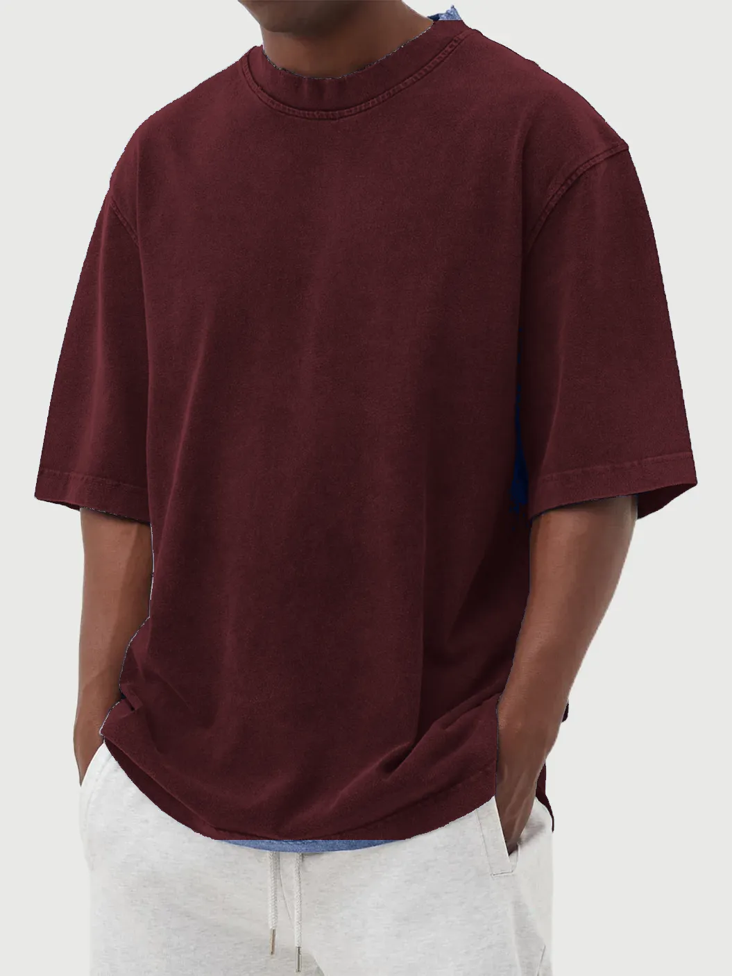 ⏰Store Closing Clearance⚡10 Pack for $24⚡Men's Oversized Washed Crewneck Tee