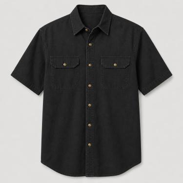 ❀⚡10 Packs for $34.99⚡- Men’s Short Sleeve Utility Work Shirt